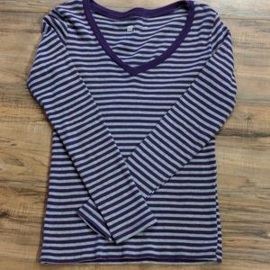 Long sleeve striped jersey